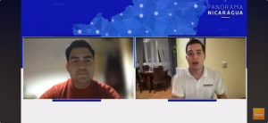 Luis Blandón, presidente de Unamos, en Panorama Nicaragua